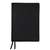 Leather Notebook Cover + Notebook A5 - Black