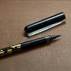 Platinum Carbon Brush Pen - Black