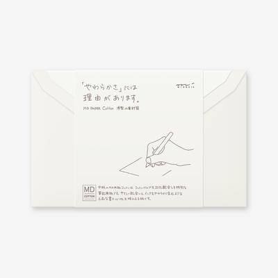 Midori MD Paper Envelopes - Cotton Paper - Pack of 8